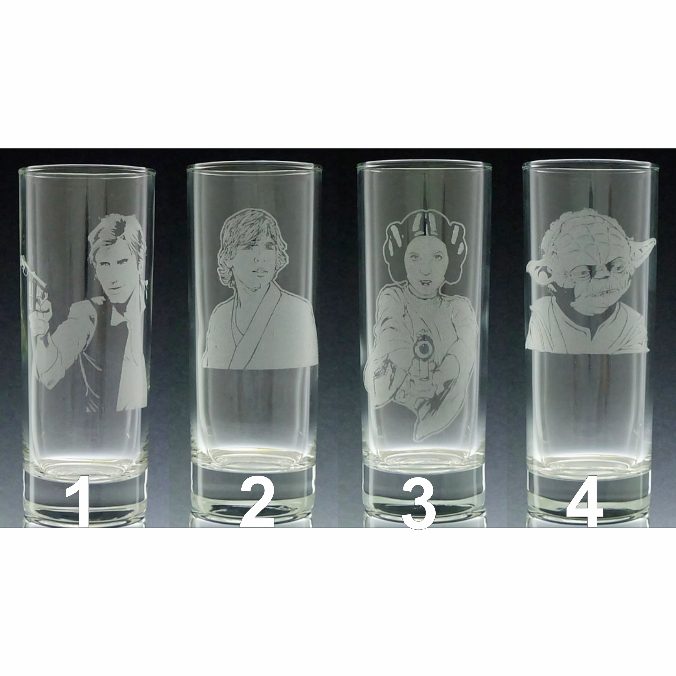 Star Wars Original Cast Glassware