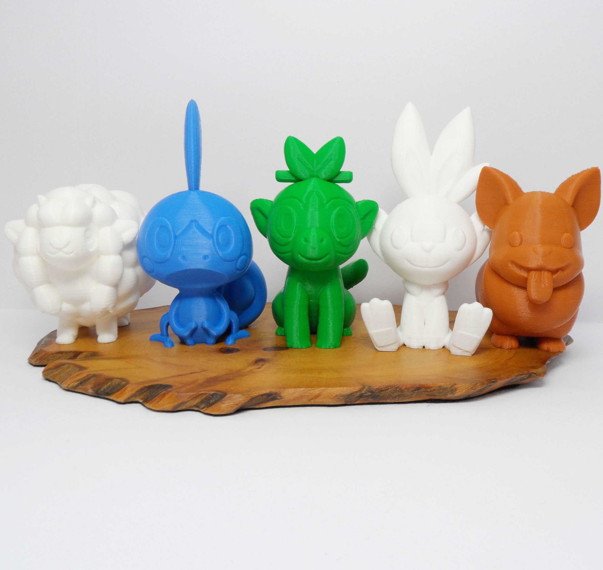 3D Printed Pokemon Gen 8 (Pokemon sword and shield)