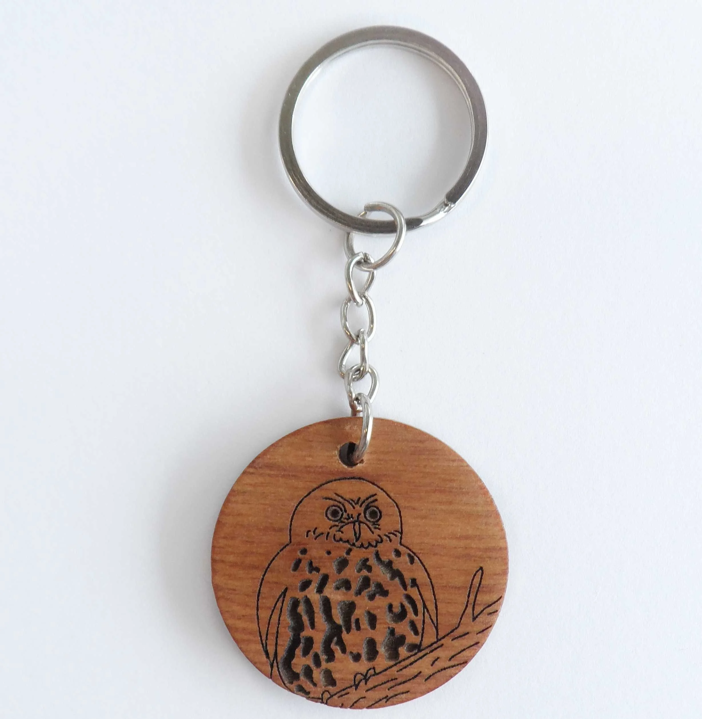Ruru Rimu Key-ring