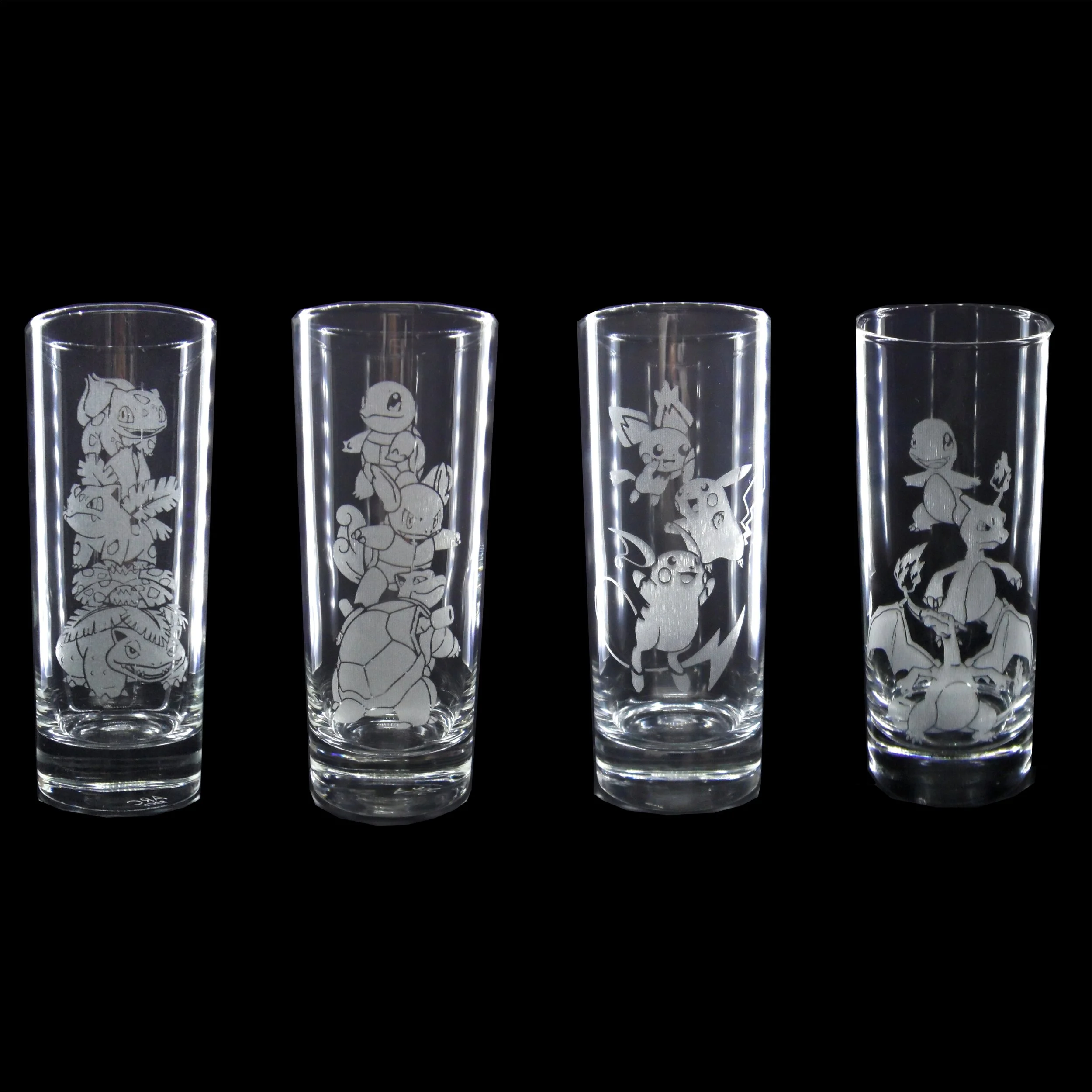 Pokemon Evolution's Glassware 