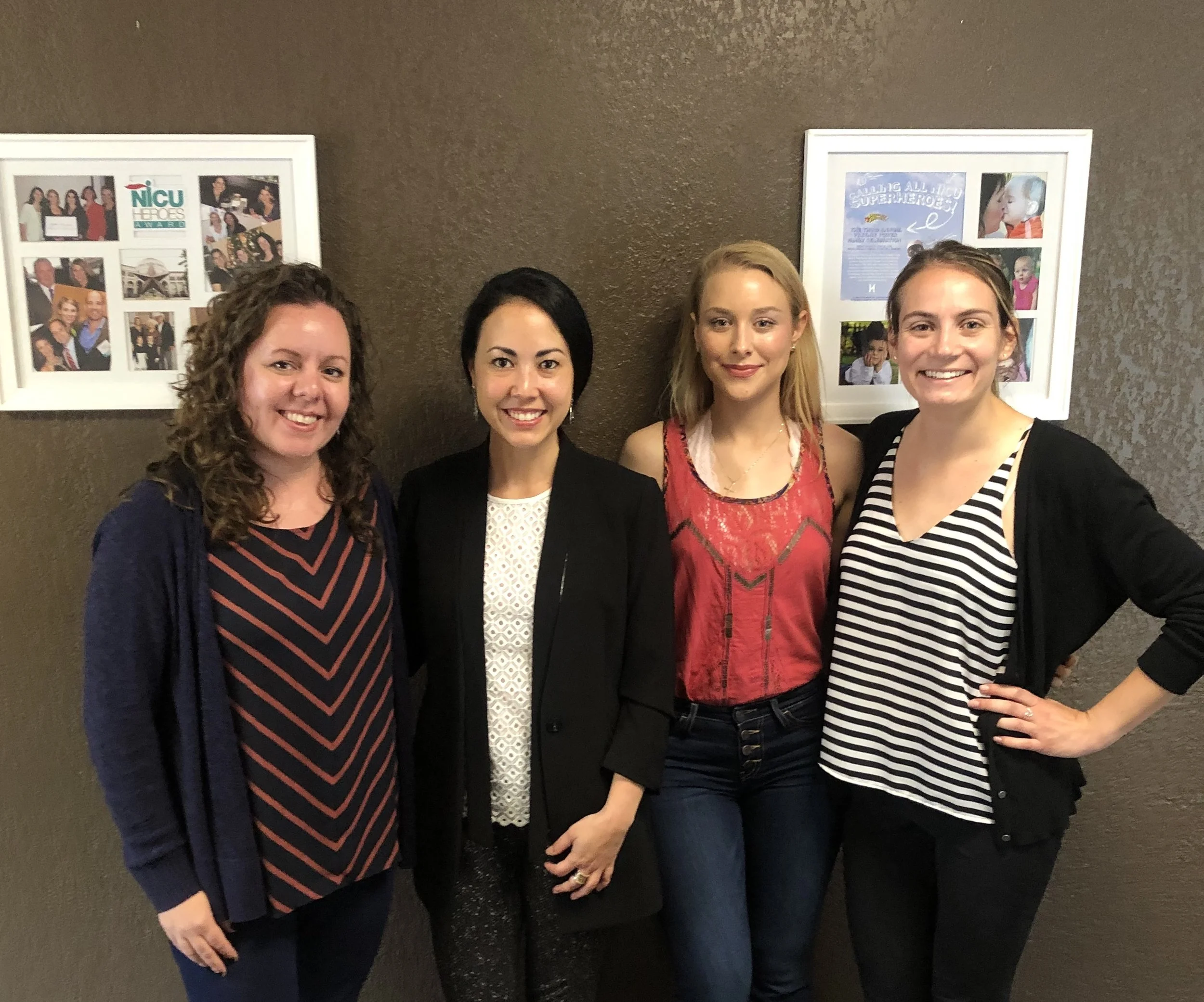 From left to right: Leigh Ann Torres, Naomi, Jessica, and Zoe Roush