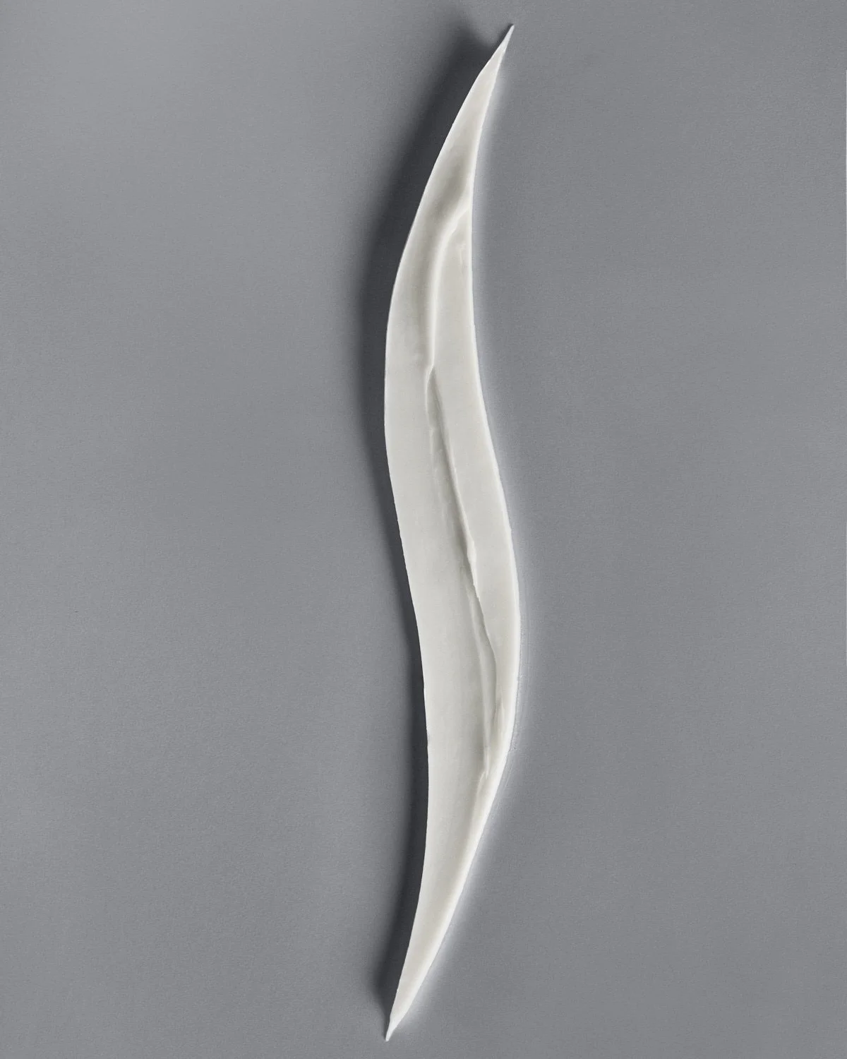 white skincare swatch styled to replicate the Sephora logo by prop stylist Dana Kapustin for Motherscience. Image by Alex Kapustin.