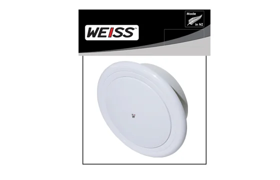 Adjustable 150mm Heat Transfer Vent (Hangsell) - HSADJVENT-150 — Weiss