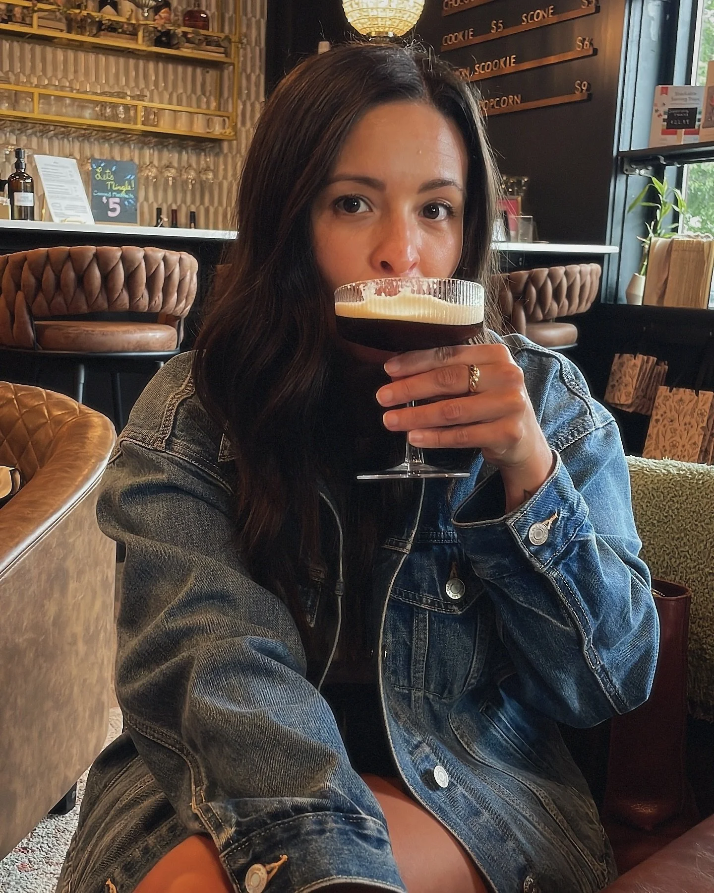 on a personal mission to indulge in the best espresso martinis 🍸 and this one from @chapterbooklounge in Noblesville, IN is a 7/10 🙌🏼

&hellip;and to continue on my mission plis share your favorite espresso martinis 👇🏼