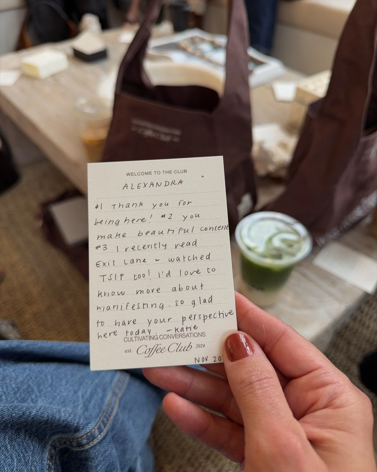 making new friends as an adult is hard&hellip; and add to that being new to a city or town. technically i don&rsquo;t live in Chicago but it was the closest location i could experience @wildehousepaper Cultivating Conversations Coffee Club. and given