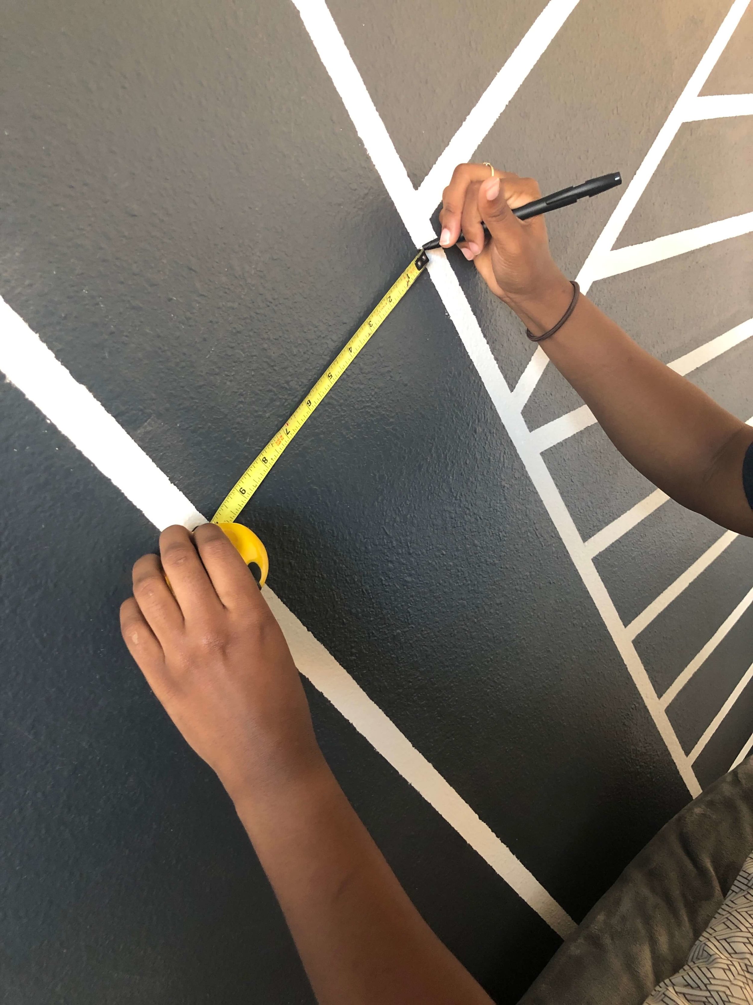 How To Paint The Perfect Striped Accent Wall — Kayla Simone Home