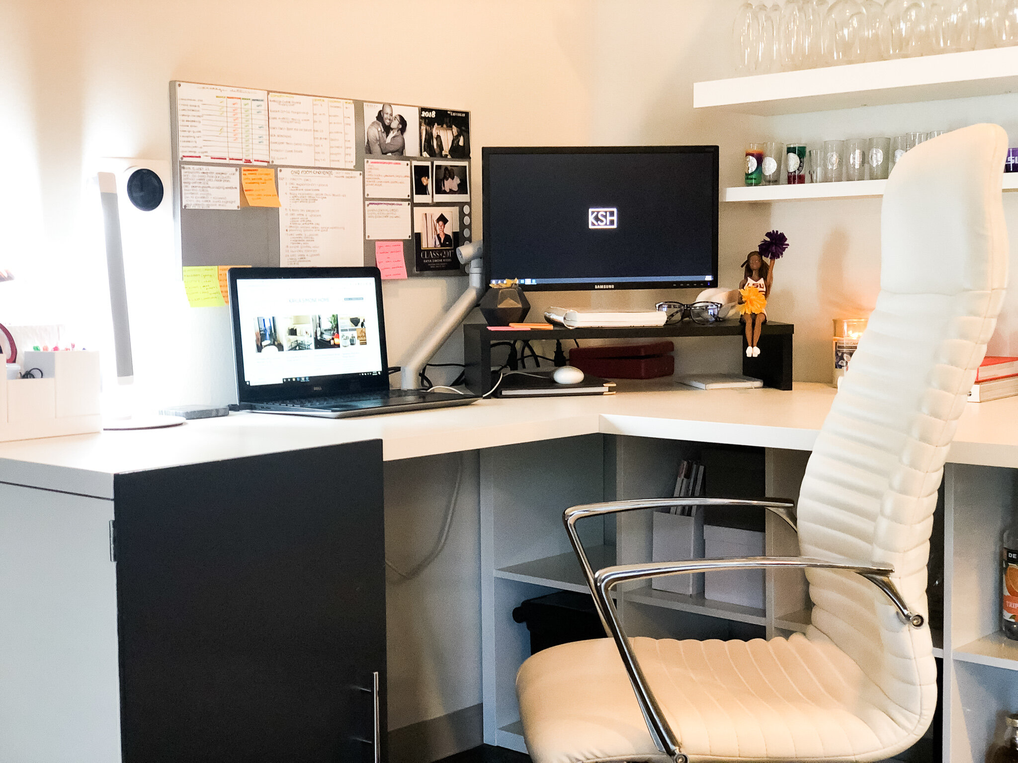 Small Space Solutions 6 Tiny Home Offices That Rock My Own Little Workspace Kayla Simone Home