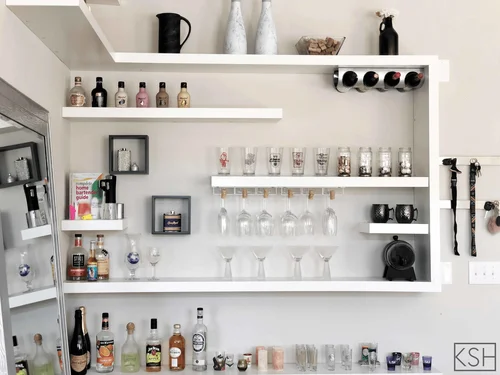 Bring On The Boo Ze How To Easily Create A Home Bar Using Ikea Furniture Kayla Simone Home