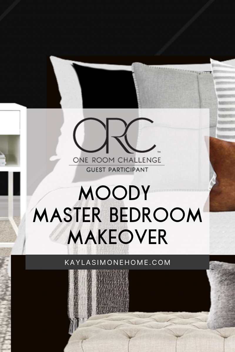 ONE ROOM CHALLENGE — Apartment Master Bedroom Makeover ...