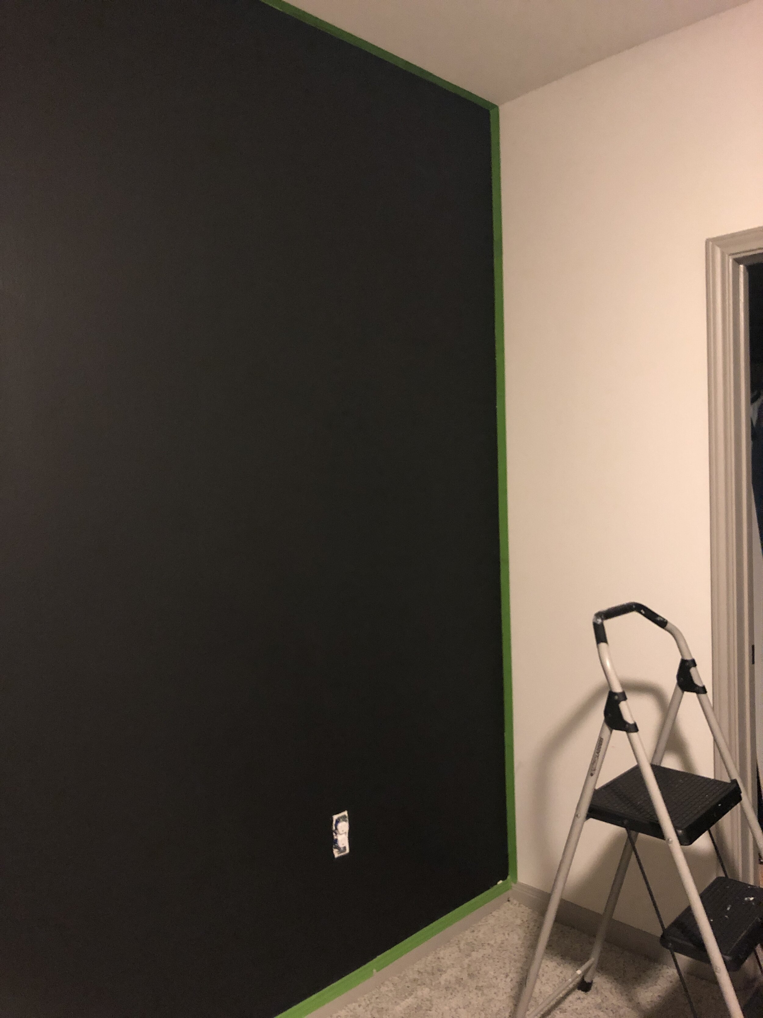 How To Paint A Matte Gloss Accent Wall Kayla Simone Home