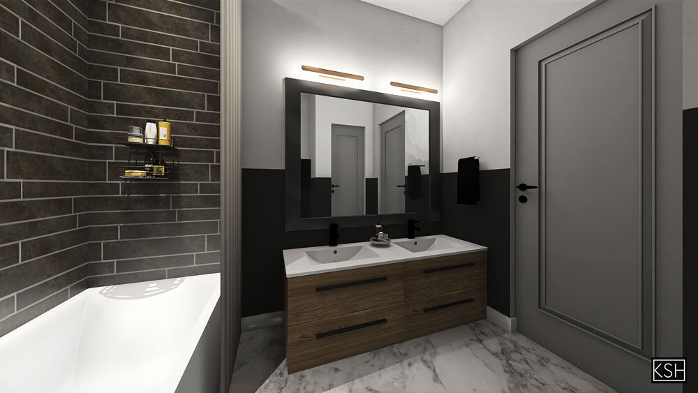 Clean Simple Guest Bathroom | Kayla Simone Home (Copy)