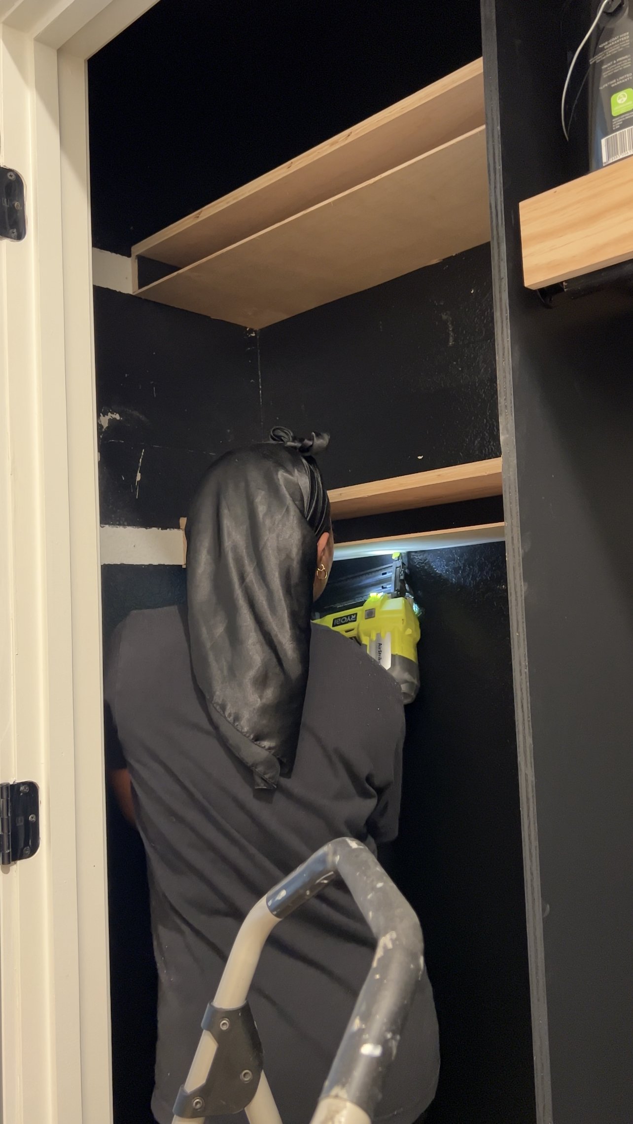 How I Doubled The Storage Space in Our Coat & Cleaning Closet — Kayla  Simone Home