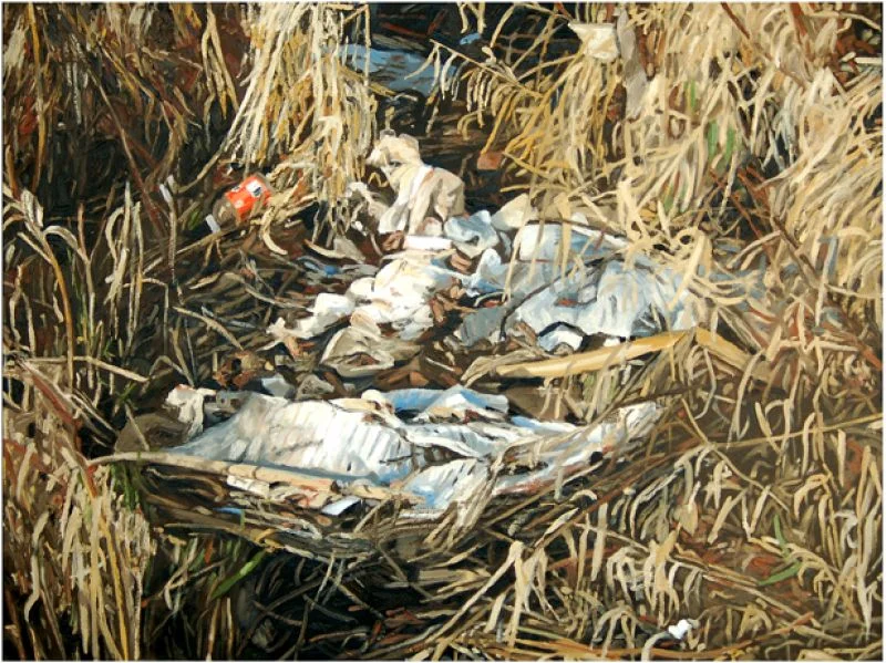 Nest. Oil on canvas. 30” x 40”.