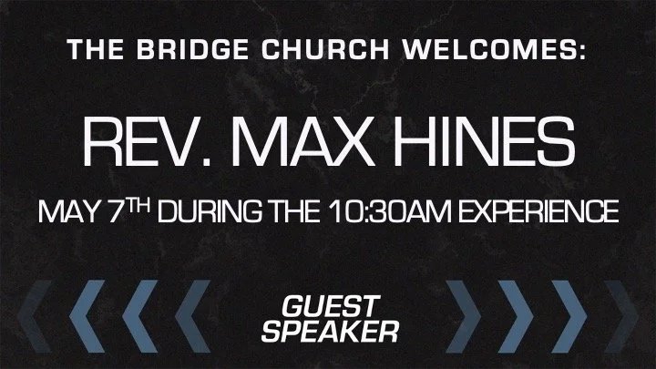Guest Speaker: Rev Max Hines