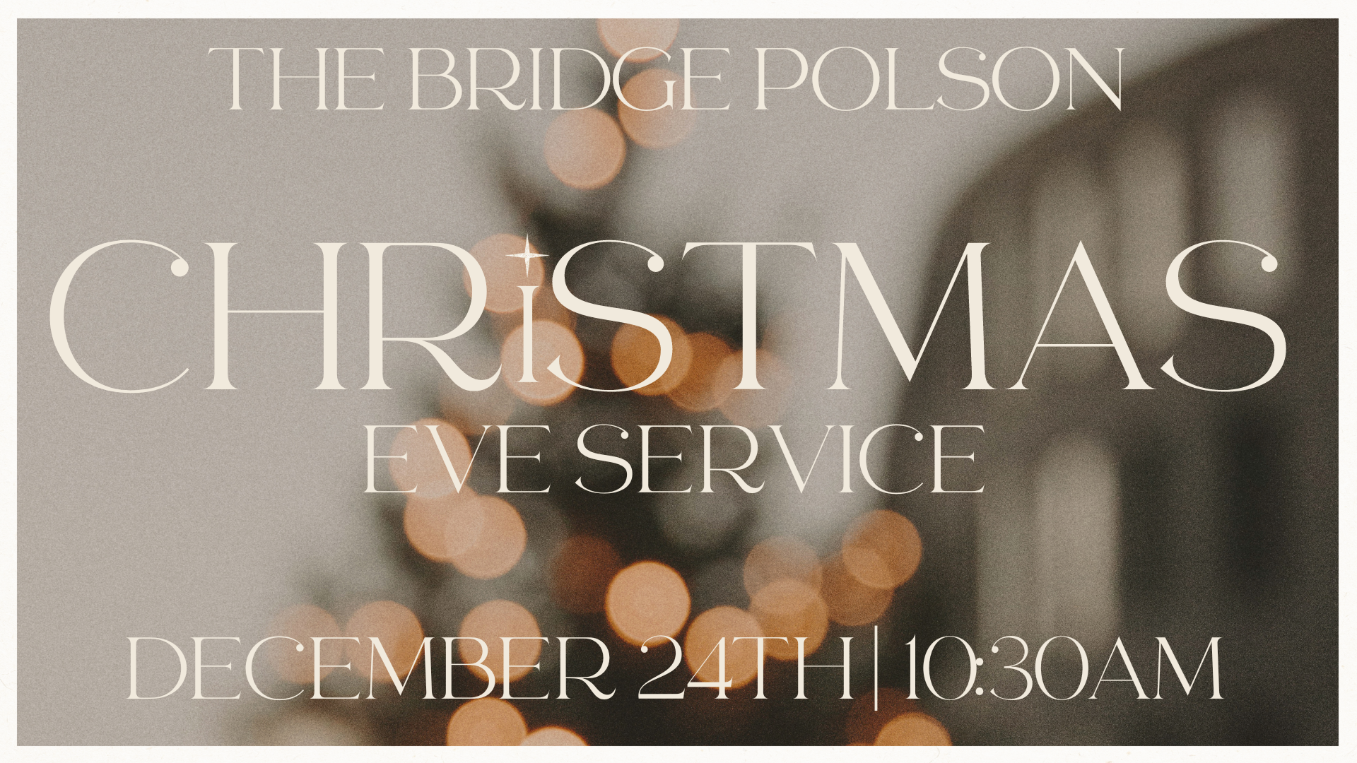 Christmas Eve Morning at the Bridge