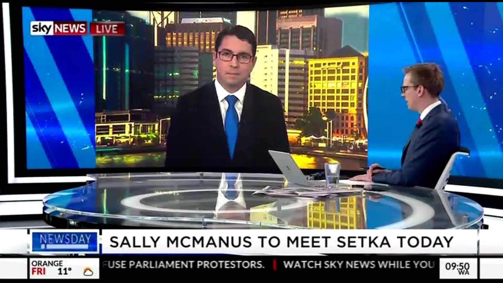 Transcript - Sky News Panel with Tom Connell