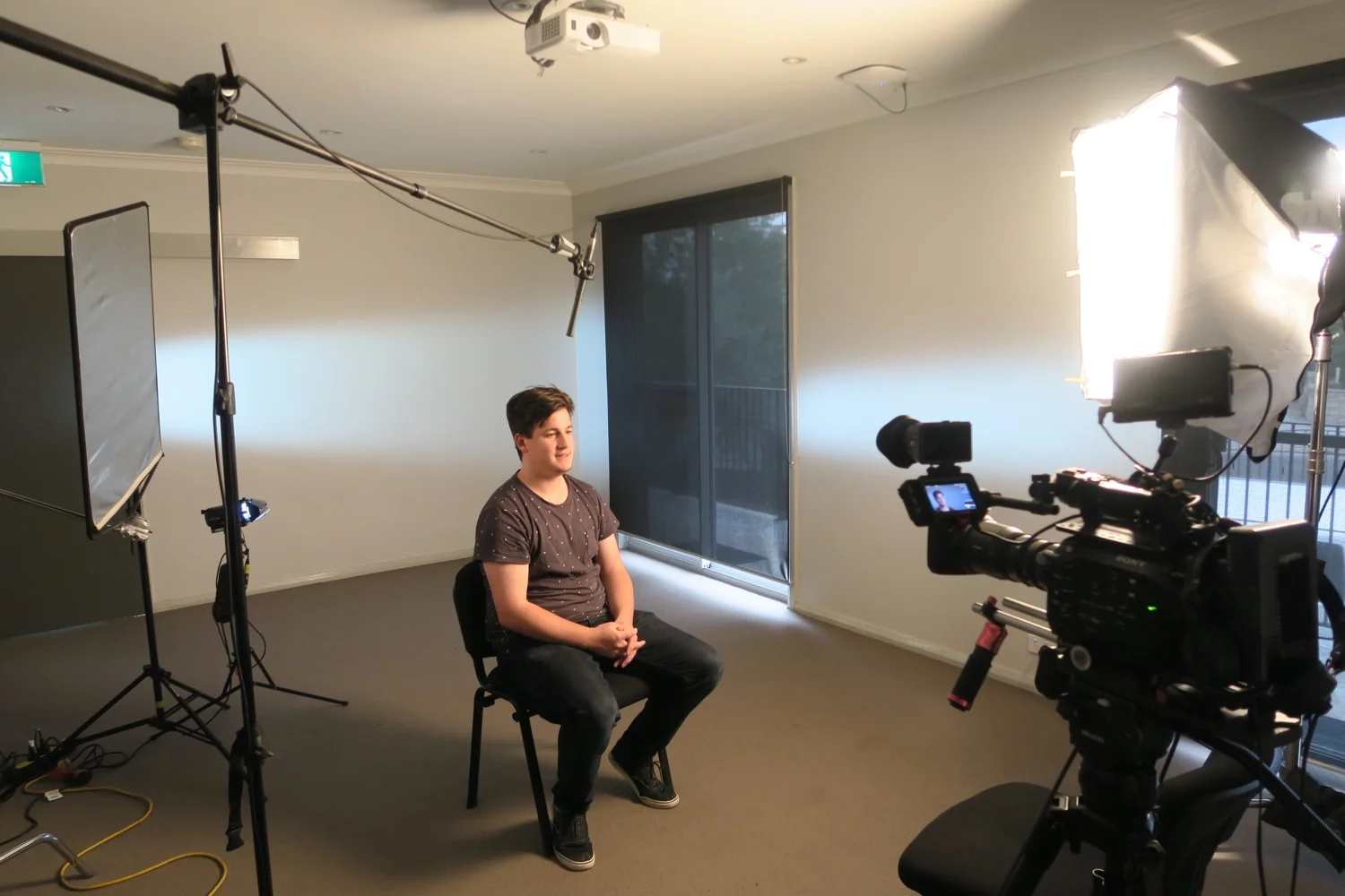 When testing it is important to have tests on a real face before the talent arrives.