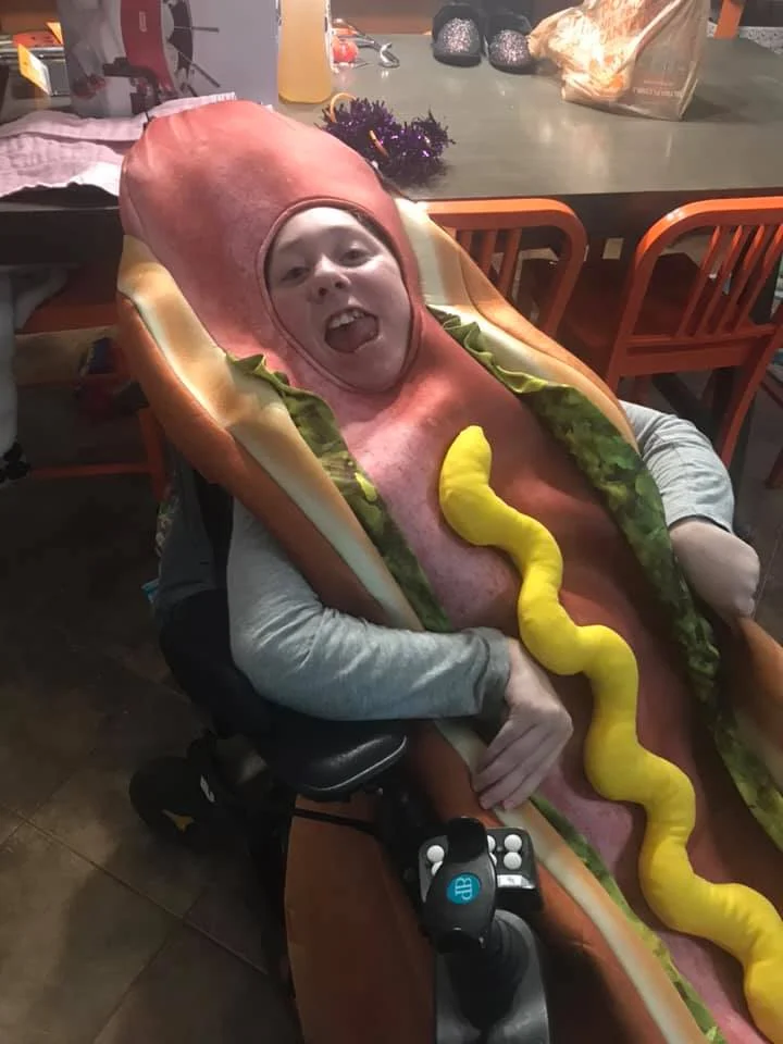 Sarah Hot Dog.jpg
