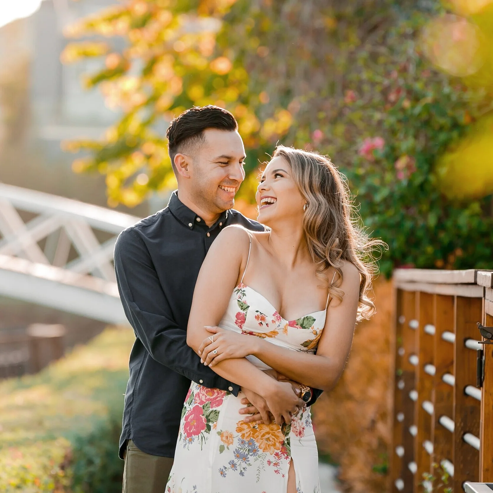 Venice Canals Engagement Session