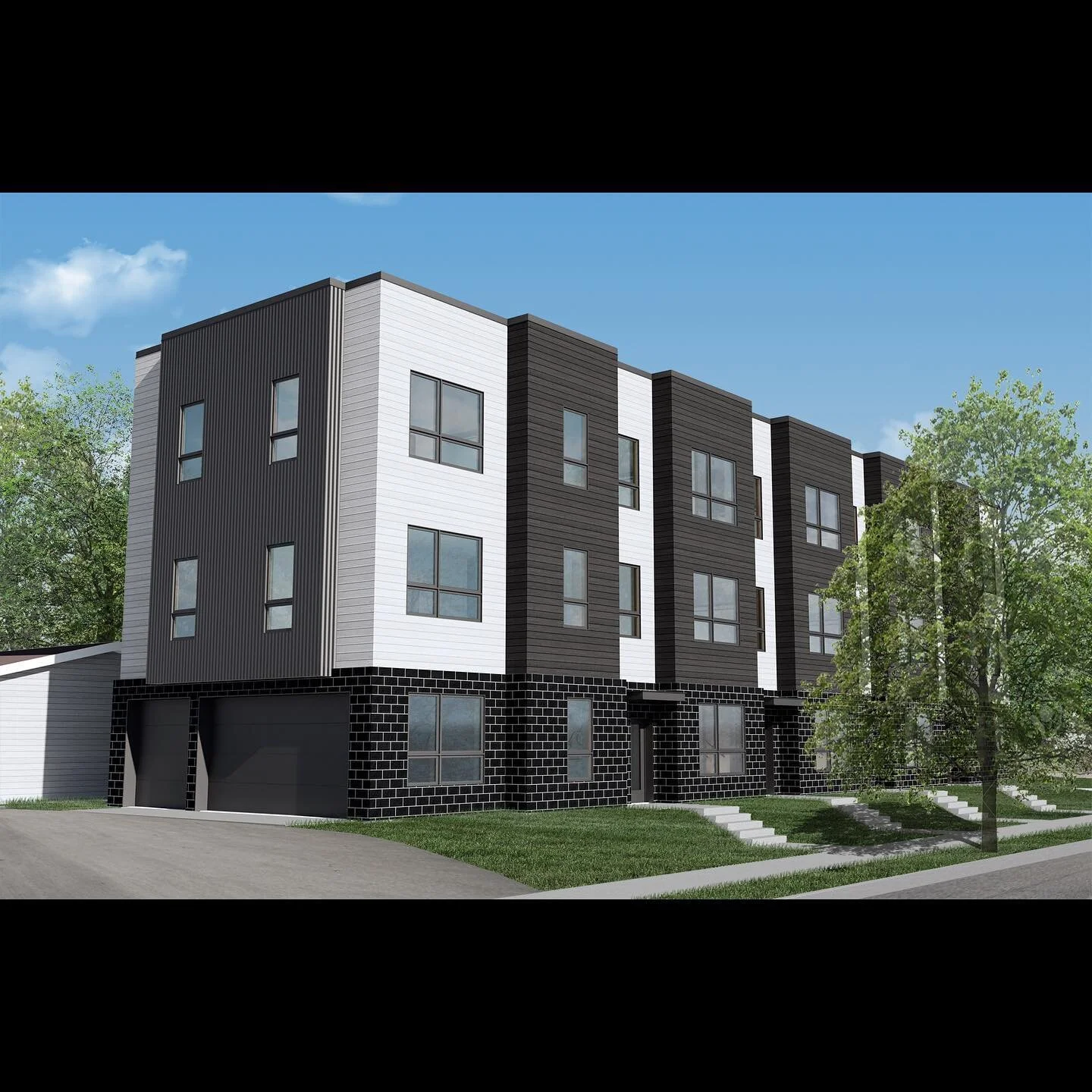 It's been a while since my last post, I've been busy working with #damarishollingsworth on some apartment buildings in Minneapolis. Here's some Renderings, buildings entirely out of Revit with some Photoshop site elements. 

#minneapolisarchitecture 