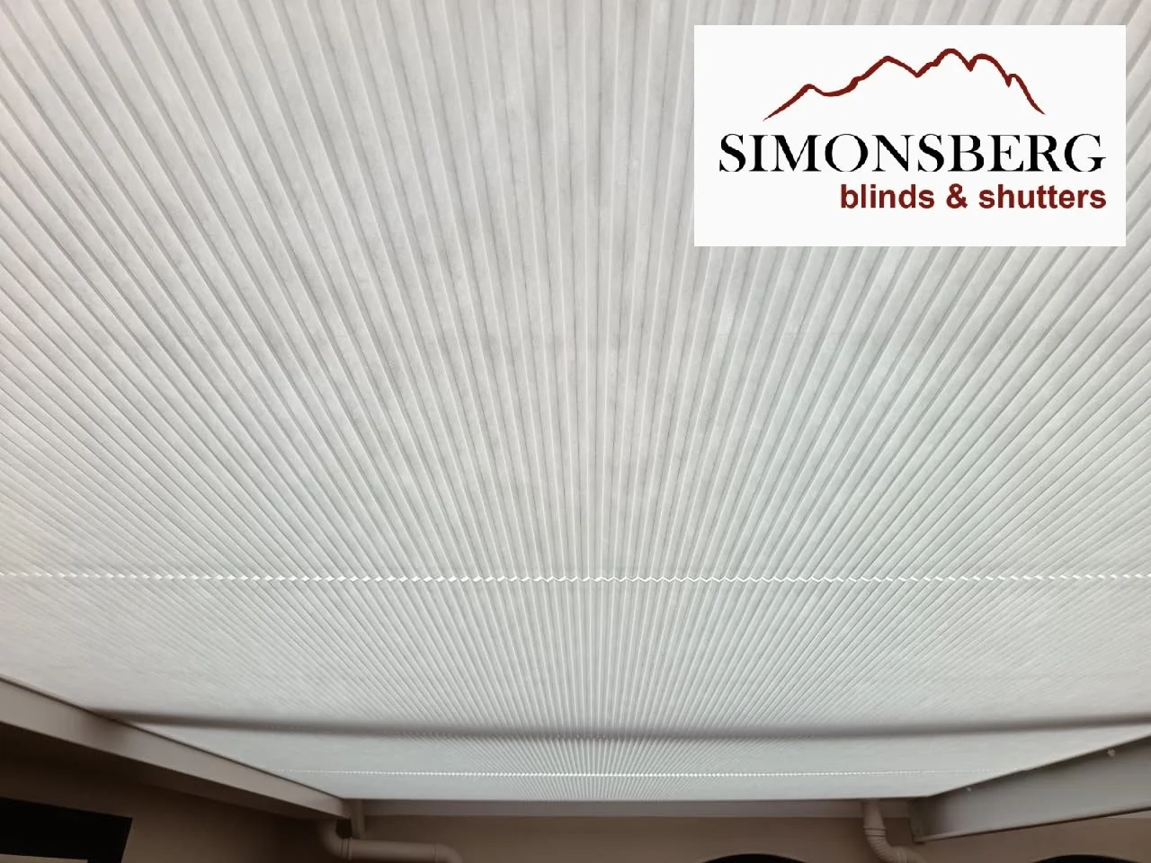 Grey Skylight Honeycomb Blinds