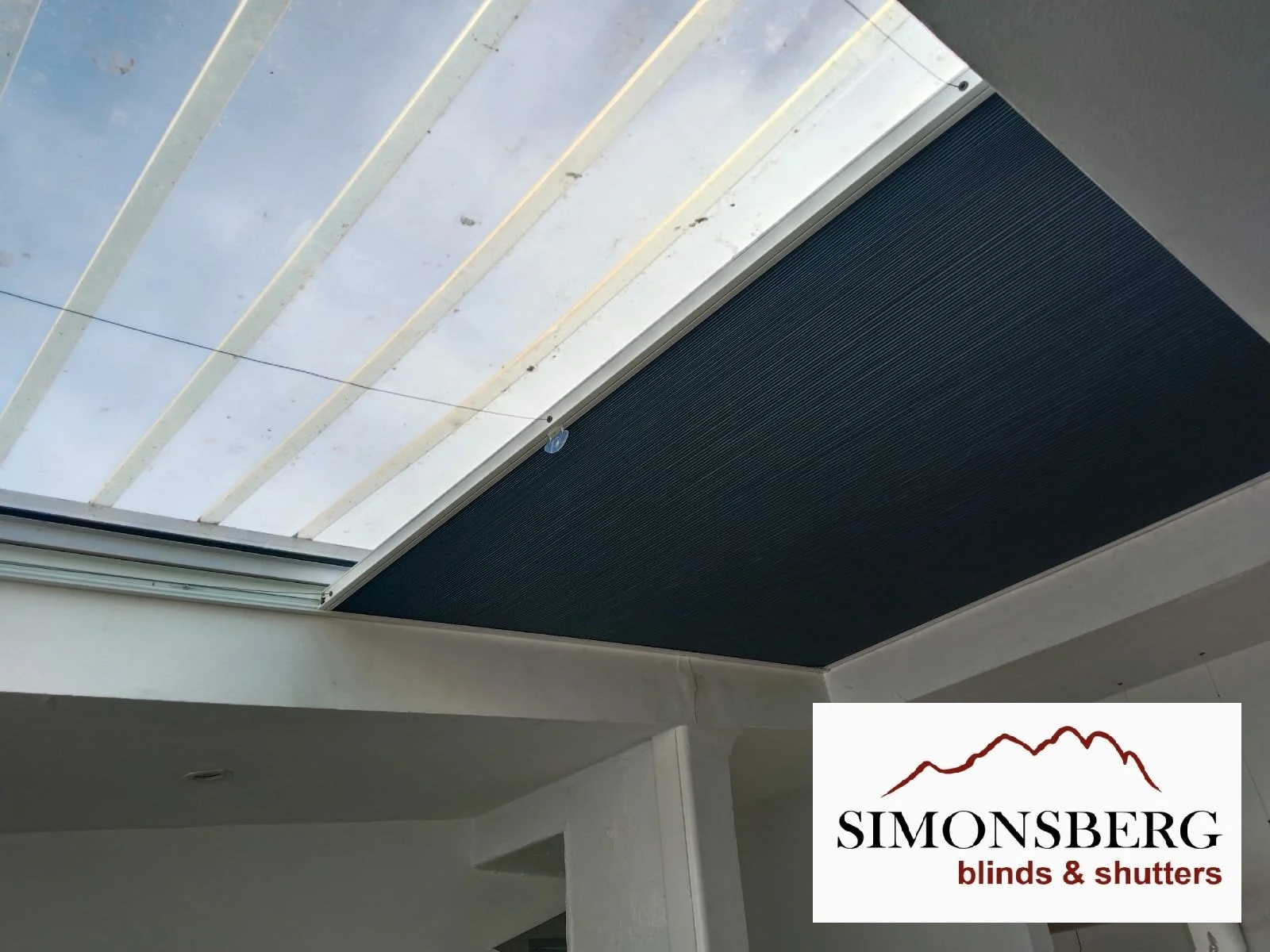 Grey Skylight Honeycomb Blind