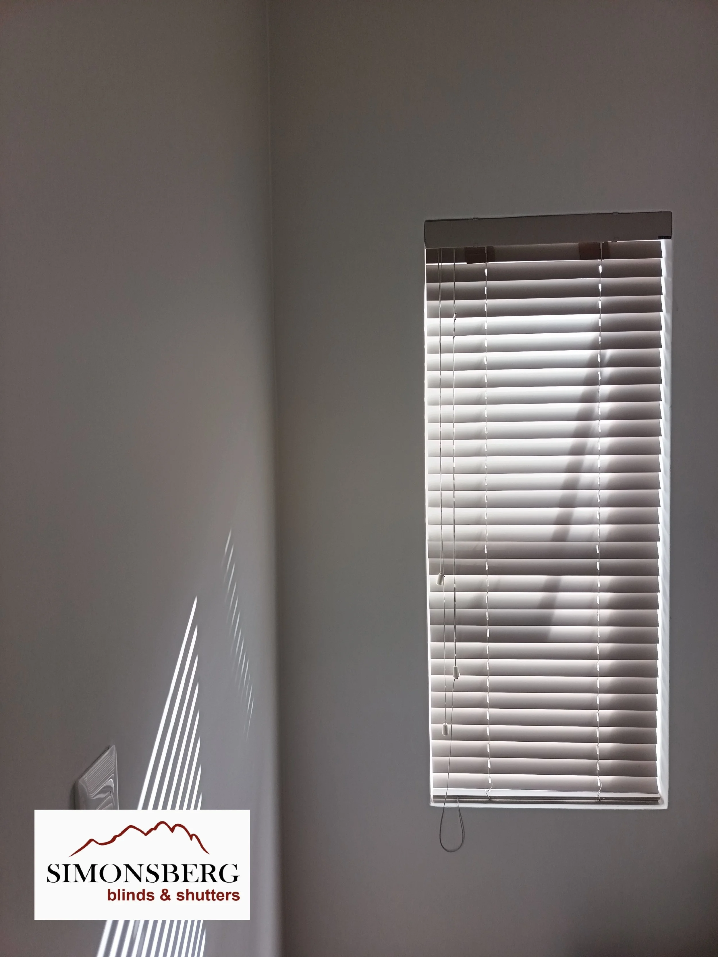 Brown 50mm Plaswood Venetian Blind