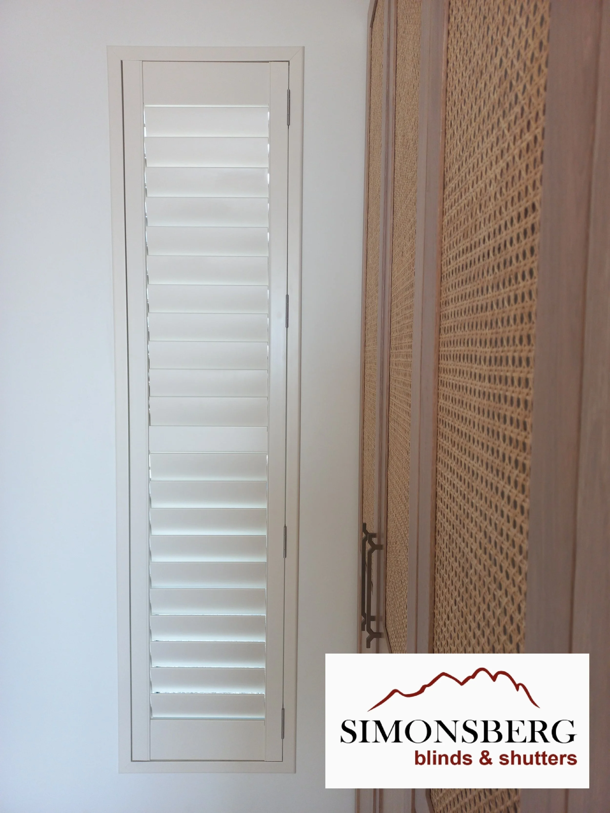 White Aluminium Shutters