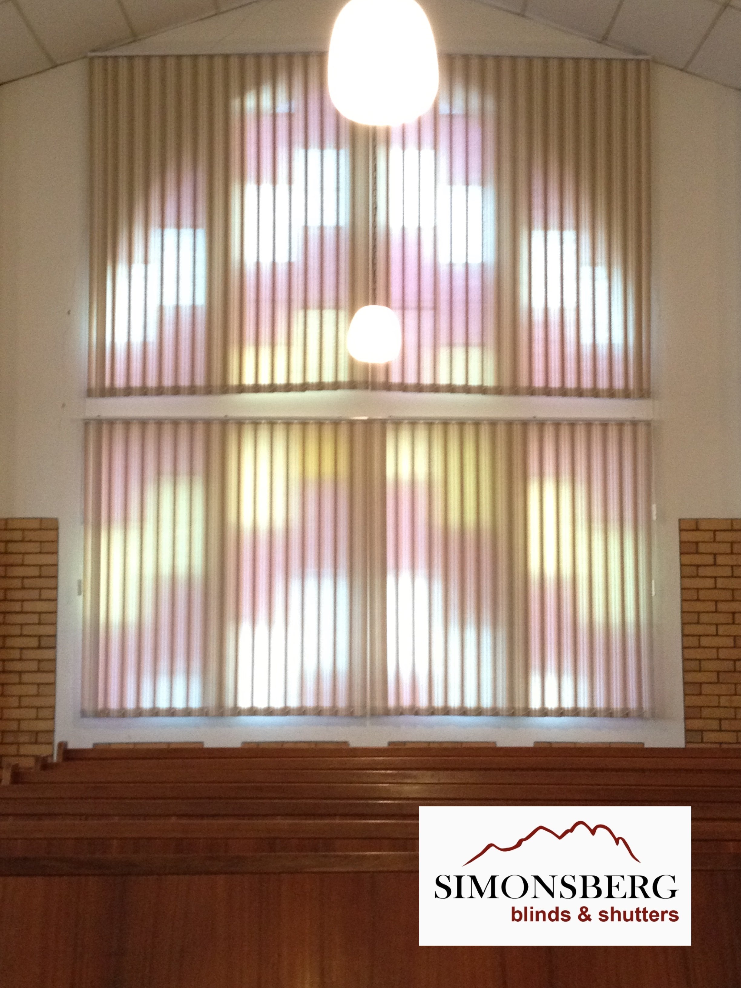Cream 127mm Vertical Blinds