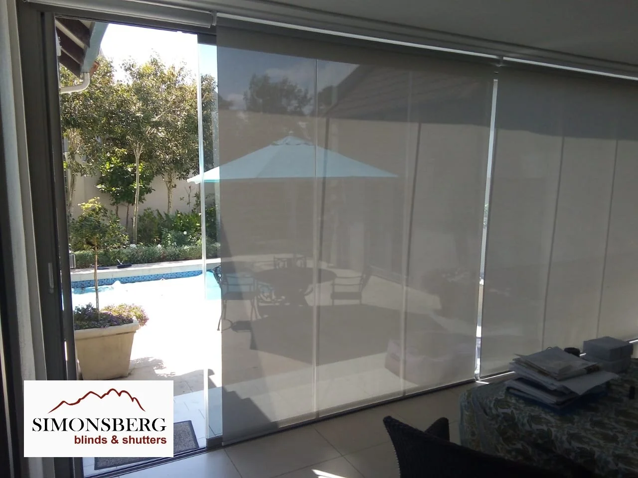 Grey Screen Roller Blinds