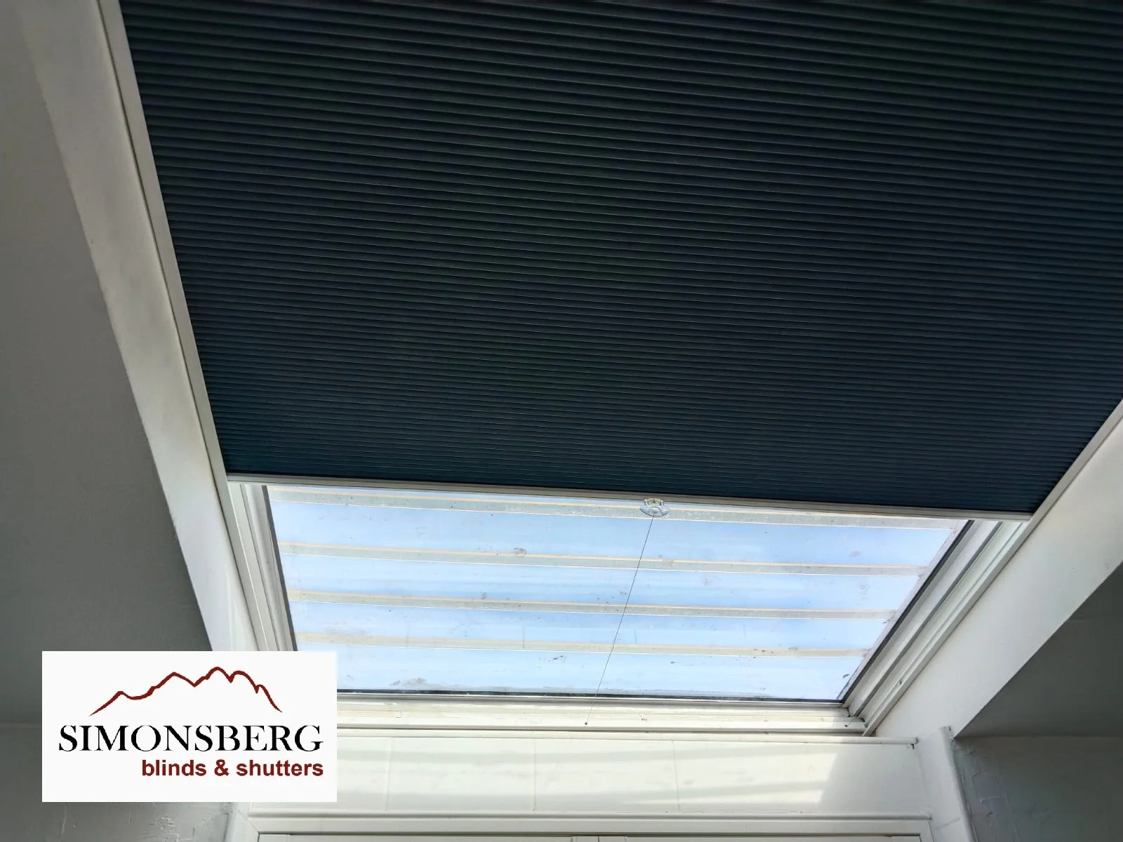 Grey Skylight Honeycomb Blind