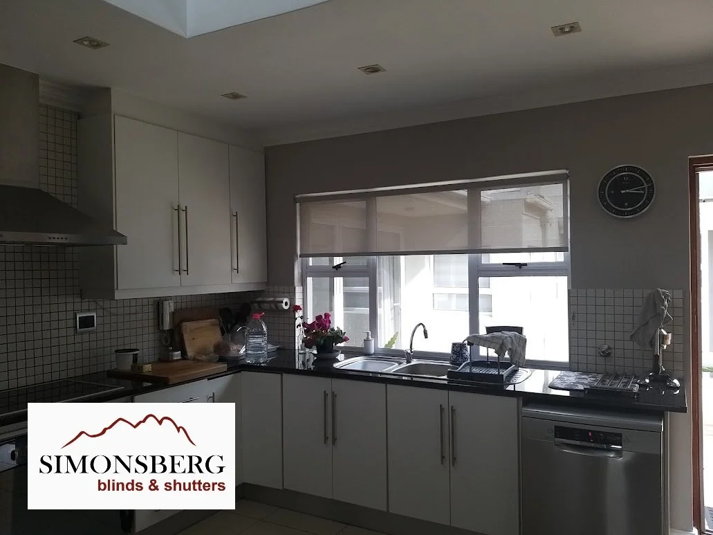 Grey Screen Roller Blind