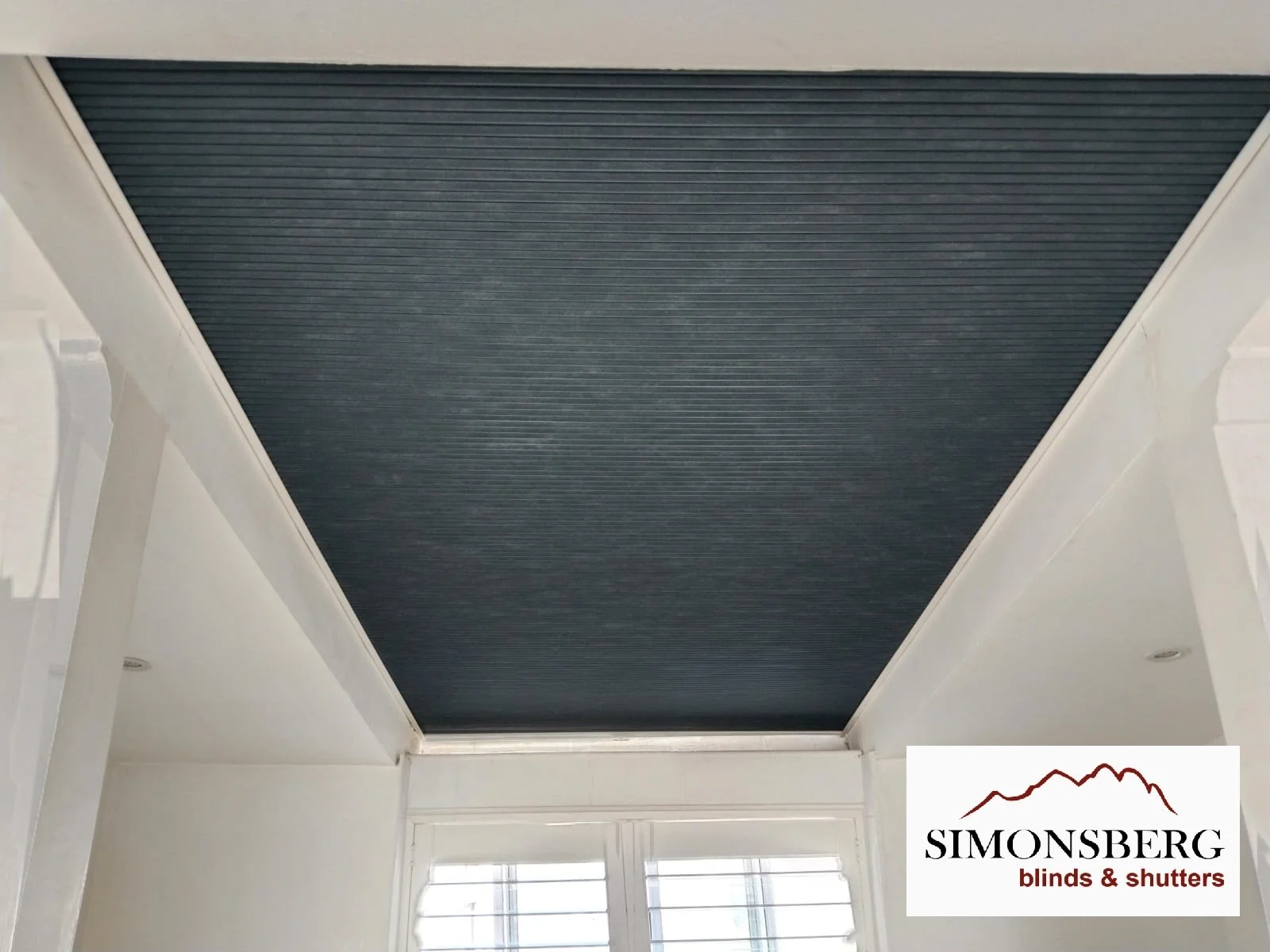 Grey Skylight Honeycomb Blind