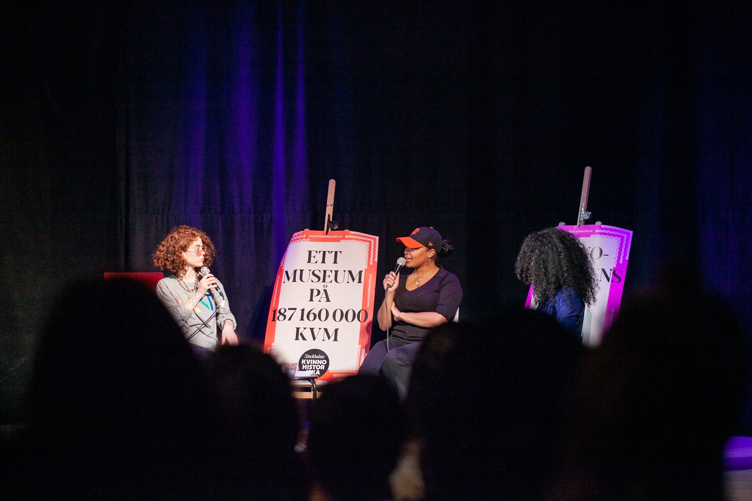 Foto från samtalet.