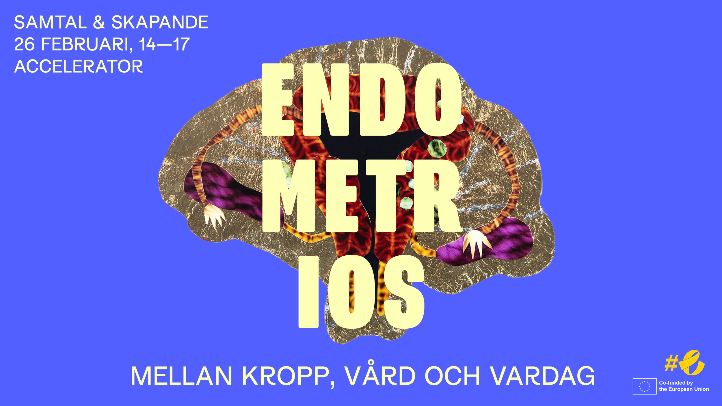 Endometrios: samtal och skapande om kropp, vård och kunskap
