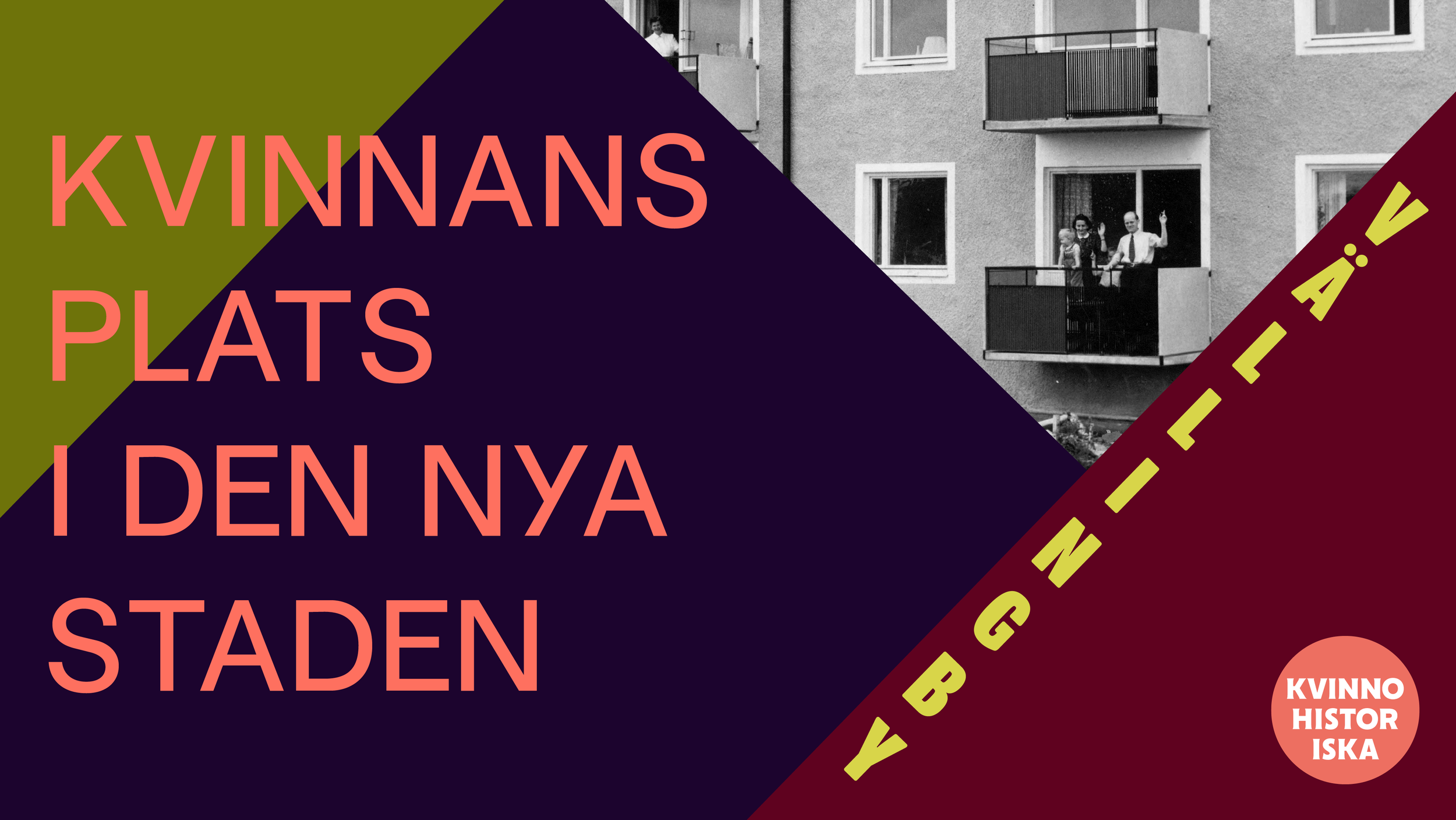 Vernissage 8 mars: Kvinnans plats i den nya staden