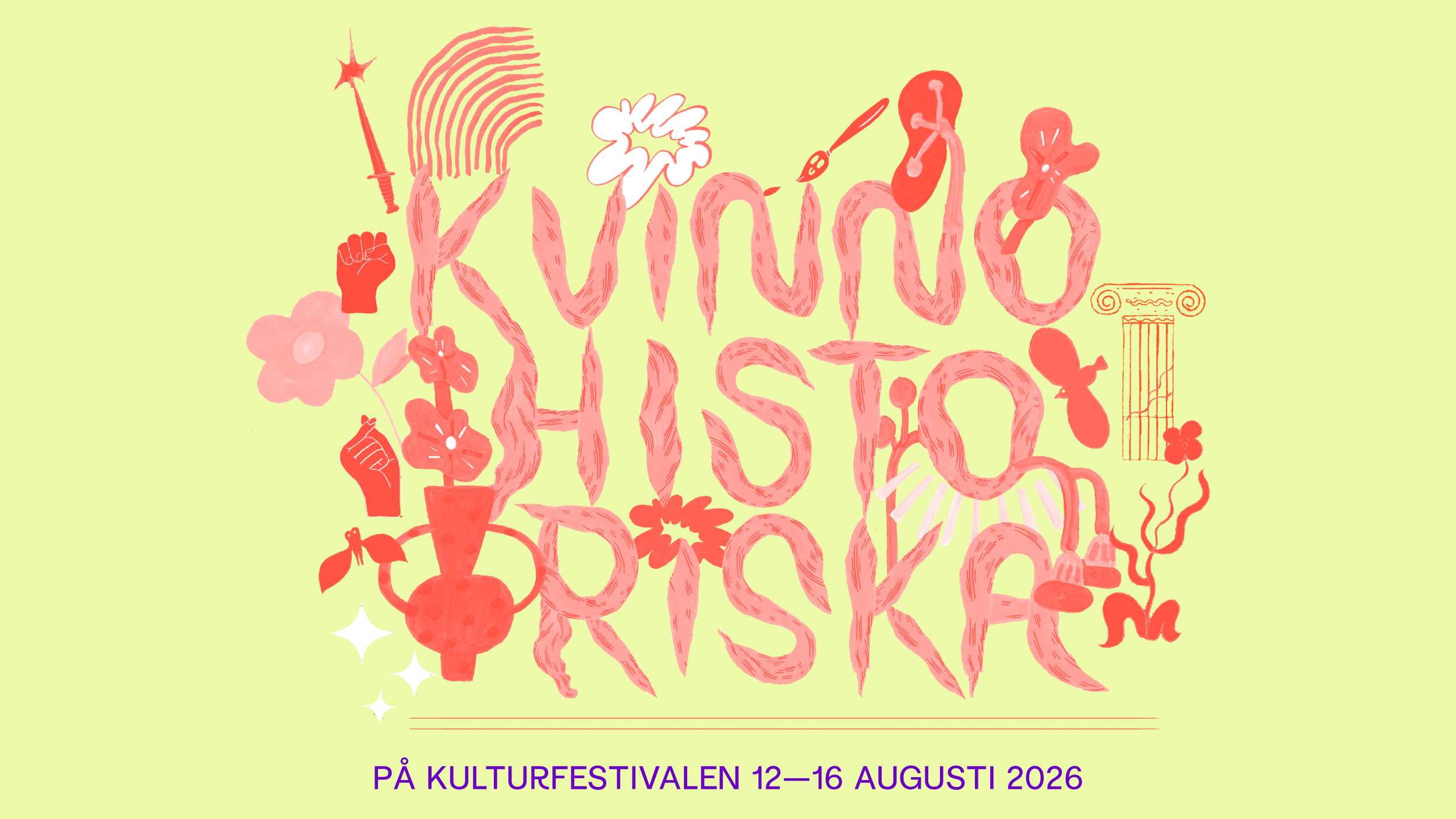 Kulturfestivalen 2026: Kvinnohistoria för hela familjen