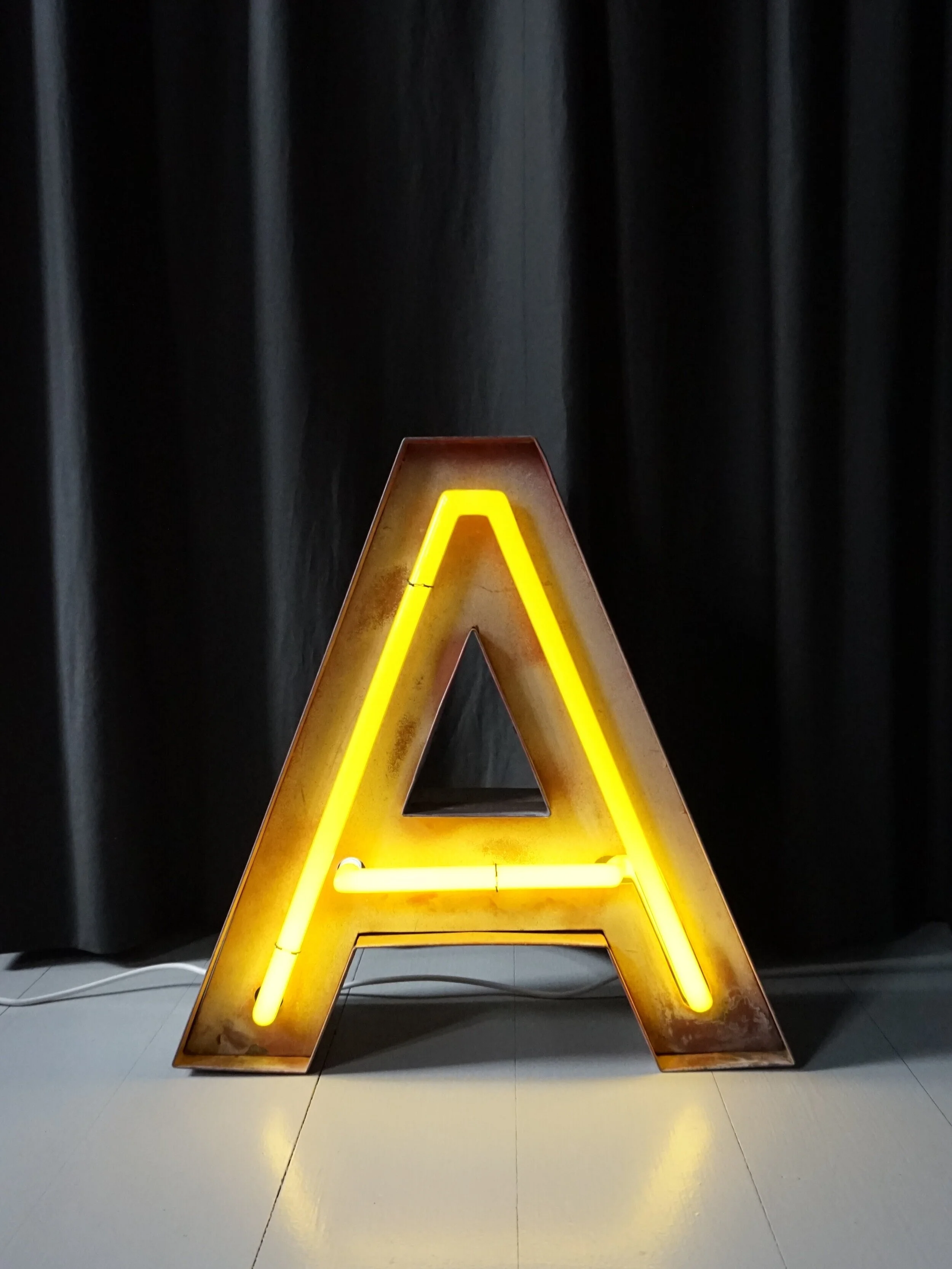 Vintage Neon "A"