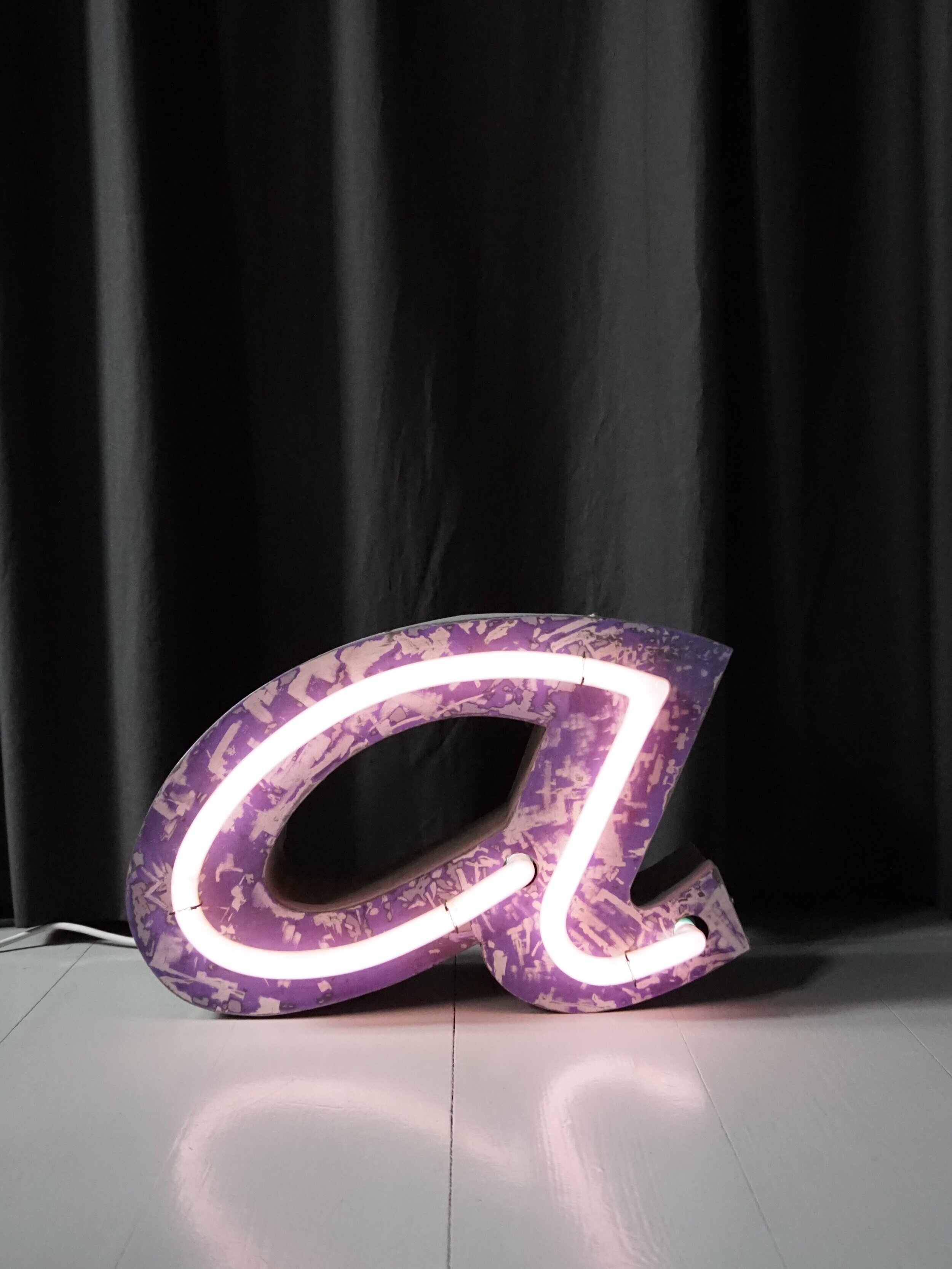 Vintage Neon "a"