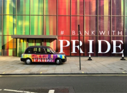 Pride taxi wrap