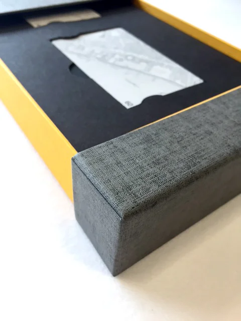 Coutts on boarding packaging