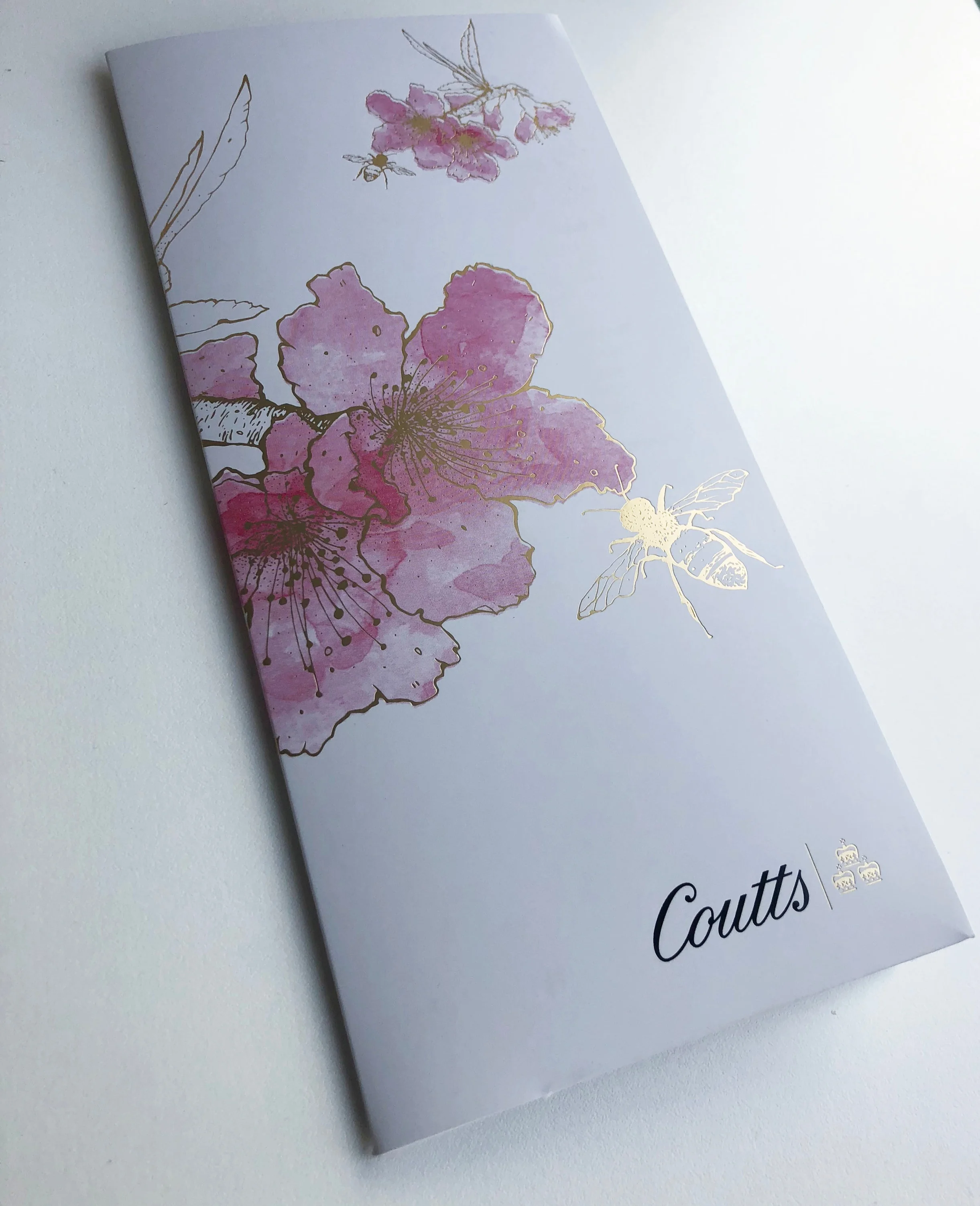 Chelsea Flower Show ticket and details holder