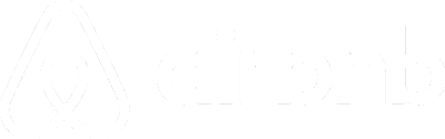 Airbnb logo with the word 'airbnb' in lowercase letters