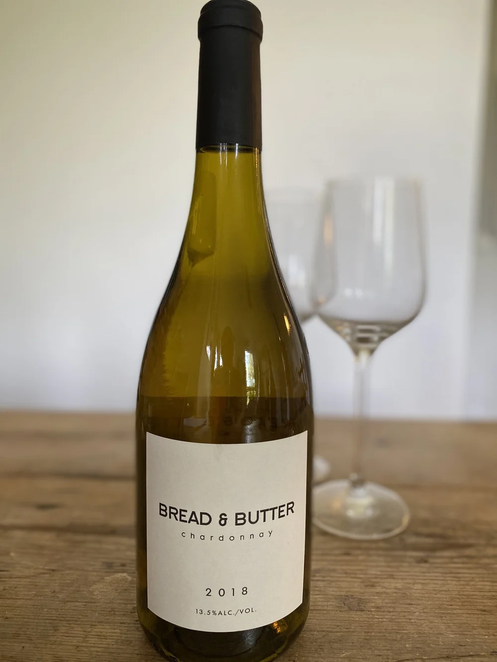 Bread Butter Chardonnay 17 18 California Moo Jevons Catering