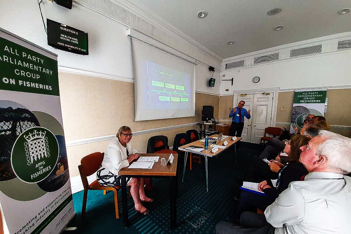 Mike Park (CEO of SWFPA) presents.