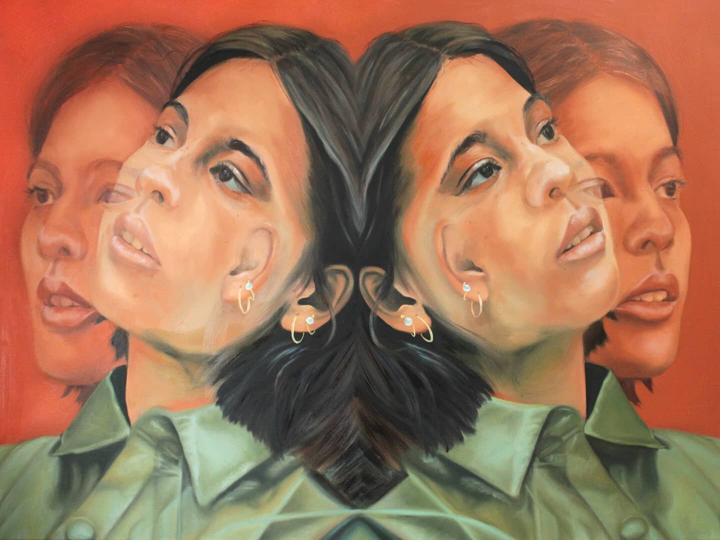 Where should we go?
2021
Oil on linen
120 x 160 cm

Portrait of the gorgeous @rosekelyy inspired by the work of @minuitpromis, thank you very much to both of you. Grateful to be able to paint thanks to people like you 🌹means the world to me guys, re