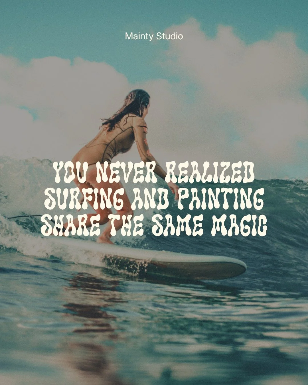 Stop thinking,move, listen.
The ocean guides you. The colors respond.
Don’t just read about flow, live it. 🌊🎨
🔗 Link in bio to join our upcoming retreat, don't miss it, it starts on November 8 !!
cover : @marina_moralesm riding, lens of @