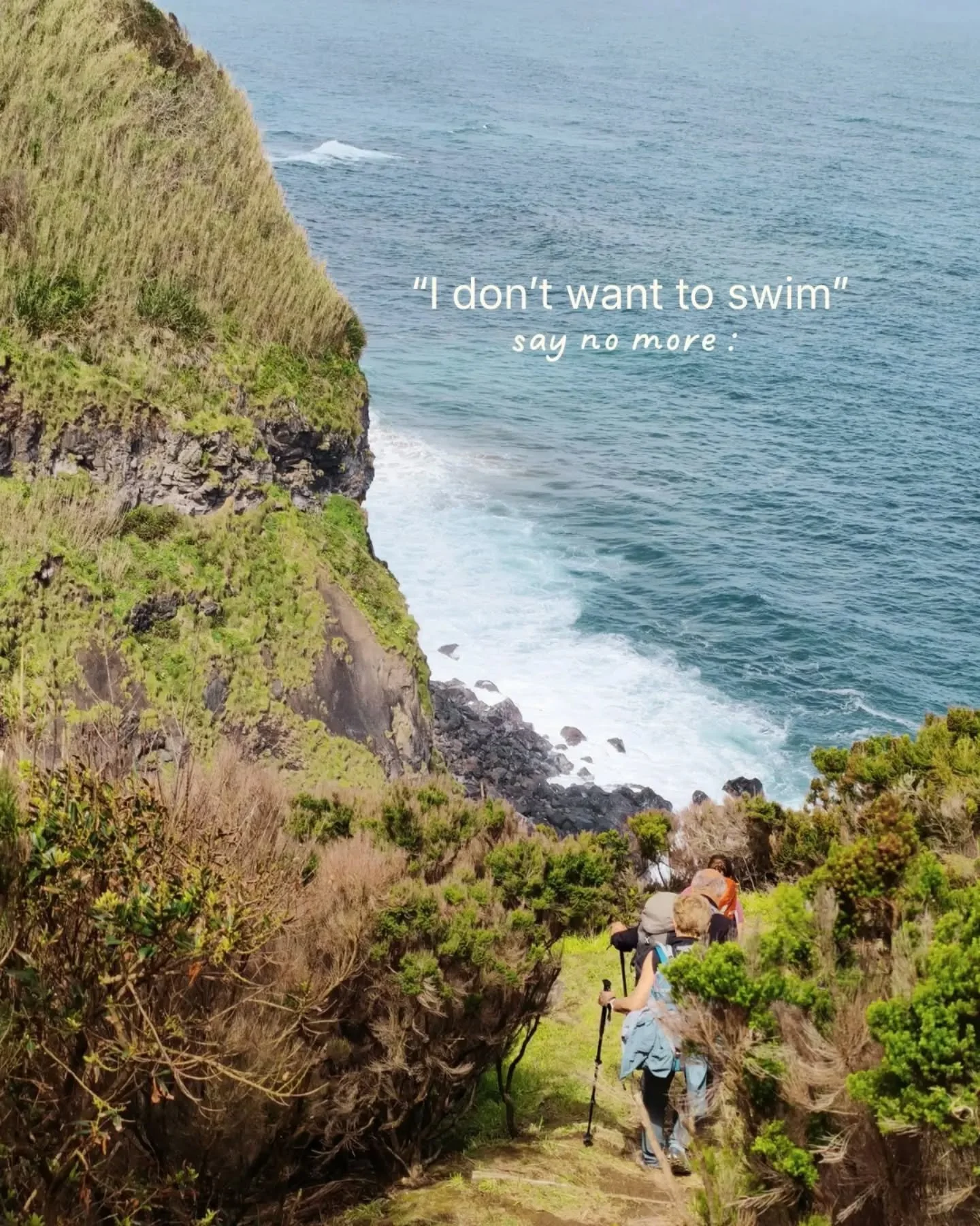 I want a bit of everything"
say no more : 🌊🏄&zwj;♂️🥾

We keep the groups small on purpose : so we can decide together, adjust, change our minds. Feel like surfing instead of hiking that morning? We talk about it. Swell's too big, feel like ch