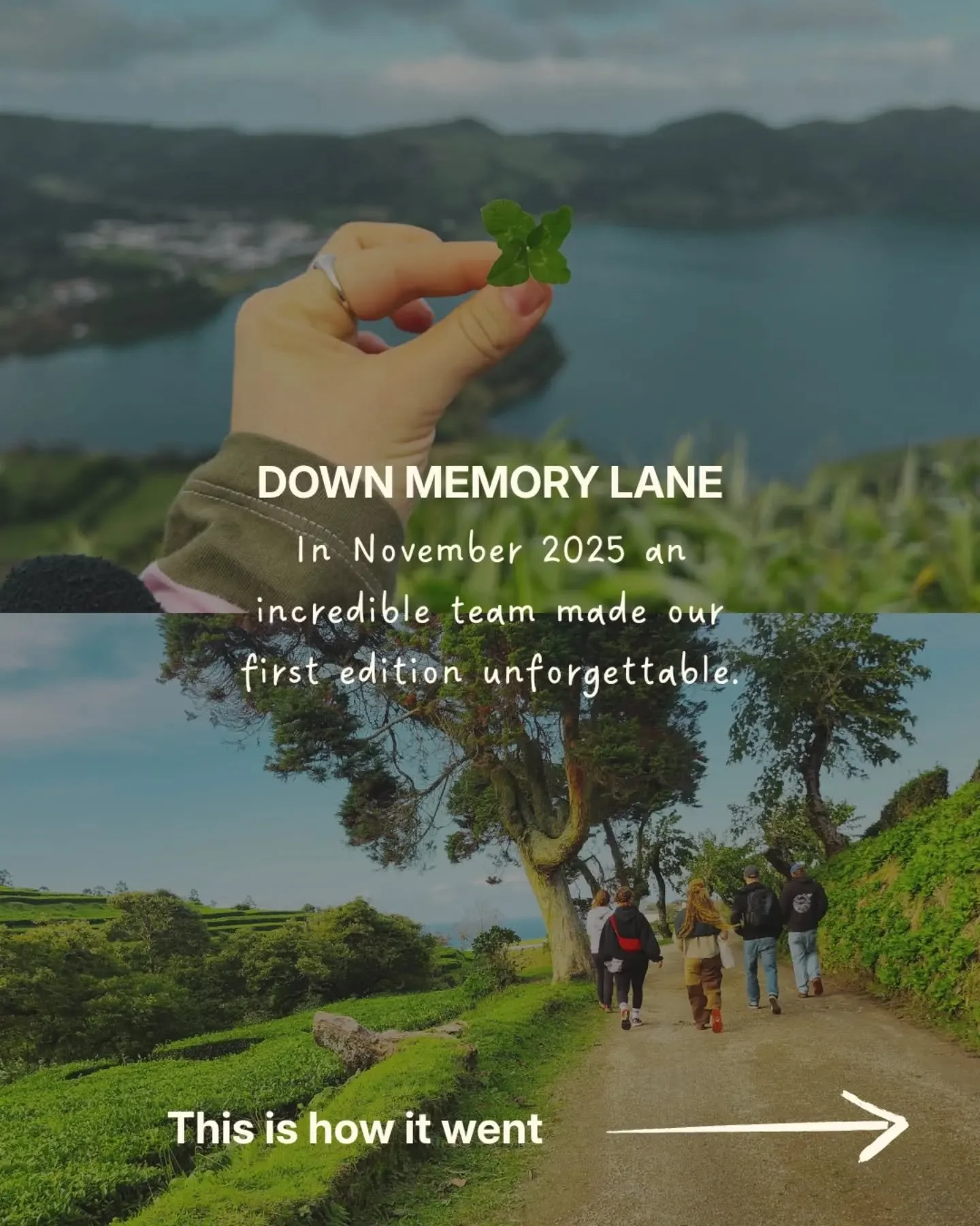 🍂 Down memory lane: November 2025 🍂

While we wait for our next guests to land, we&rsquo;re rewinding to where it all began: our very first Art x Surf retreat in S&atilde;o Miguel.

One week. Paint on our hands, salt in our hair. Slow mornings at t