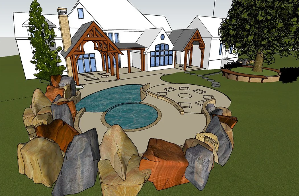 Outdoor Living Spaces Haverford — John Toates Architecture & Design